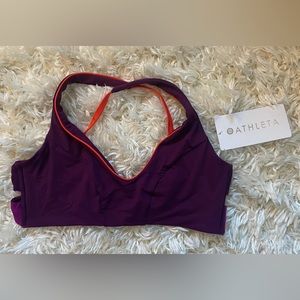 Athleta Swim | NWT | Colorblock Bikini Top | D-DD Cup